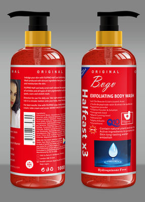 Poren-Reiniger-Stumpfheits-Haut Rosemary Fragranced Exfoliating Shower Gels natürliche