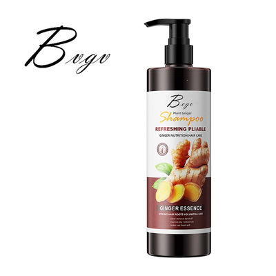 Gelbwurz, die Ginger Scalp Care Shampoo Light-Gelb wiederbelebt