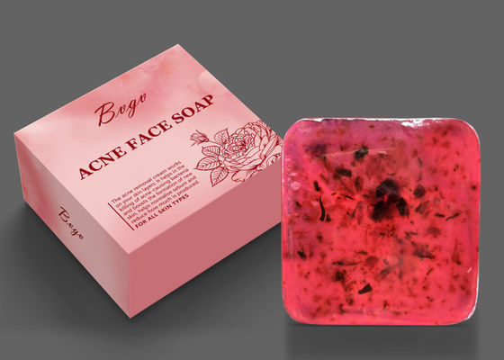 Glutathions-Gesichts-Seife Rose Extract Face Lightening Soap-ätherischen Öls