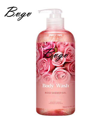 Rose Extract Anti Bacterial Shower gelatieren sichtbar gesunde befeuchtende Körper-Wäsche